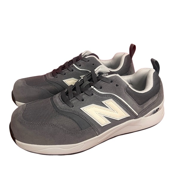 Men’s New Balance Elite Lite Grey Work & Safety Sneaker Size 10.5 NIB - Picture 1 of 11